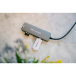 Verbatim USB flash disk, USB C, 64GB, Plectra, bílý, 30228, USB C