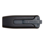 Verbatim USB flash disk, USB 3.0, 256GB, V3, Store N Go, černý, 49168, USB A, s výsuvným konektorem