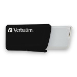 Verbatim USB flash disk, USB 3.0, 32GB, Store N Click, černý, 49307, USB A, s výsuvným konektorem