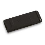 Verbatim USB flash disk, USB 2.0, 128GB, Slider, černý, 49328