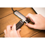 Verbatim USB flash disk, USB 3.0, 128GB, Keypad Secure, černý, 49429, USB A, 256bitové hardwarové šifrování AES, LED indikátor