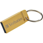 Verbatim USB flash disk, USB 3.0, 64GB, Metal Executive, Store N Go, zlatý, 99106, USB A