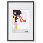 Frame, plastic, 21x29,7 cm, "New  Lifestyle" black