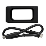 SSD Externí Kingston 1000G Portable XS2000, SXS2000/1000G, 1000GB, šedý, Stupeň krytí IP554 s odnímatelným gumovým pouzdrem, 2.5",