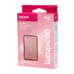 SSD Externí Goodram HX200, SSDPR-HX200-500-RG, 500GB, rose gold, USB-C