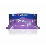 DVD+R 4,7GB, 16x, AZO, Verbatim, 25-cake