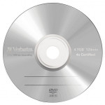 Verbatim DVD-RW, Matt Silver, 43285, 4.7GB, 4x, jewel box, 5-pack, bez možnosti potisku, 12cm, pro archivaci dat