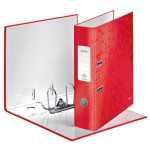 Pákový pořadač "180 Wow", červená, 80 mm, A4, PP/karton, LEITZ 10050026
