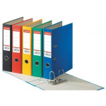 Pákový pořadač "Rainbow", červená, 75 mm, A4, karton, ESSELTE