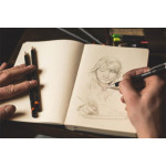 Grafitová tuha "Precision", sada HB, 2B, 0,5 mm, DERWENT 2302430