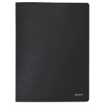 Katalogová kniha "Style", saténově černá, 20 kapes, A4, LEITZ