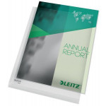 Desky L "Jumbo", transparentní, A4, s rozšiřitelnou kapacitou, LEITZ