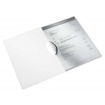 Desky s rychlovazačem "Wow ColorClip", černá,  A4, s klipem, PP, LEITZ