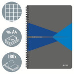 Blok "Office", šedo-modrá, čtverečkovaný, A4, 90 listů, LEITZ