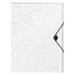 Desky s gumičkou "Wow Jumbo", bílá, 30 mm, PP, A4, LEITZ