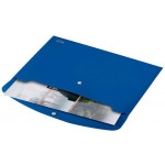 Desky s drukem "Recycle", modrá, PP, A4, LEITZ 46780035