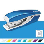 Sešívačka "Nexxt Wow 5528", modrá, mini, No.10, 10 listů, kov, LEITZ