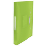 Aktovka s držadlem a 6 přihrádkami, Vivida zelená, A4, plast, ESSELTE