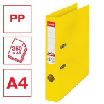 Pákový pořadač "Standard", ochranné spodní kování, Vivida žlutá, 50 mm, A4, PP, ESSELTE