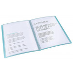 Katalogová kniha "Colour` Ice", modrá, 40 kapes, A4, ESSELTE