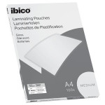 Laminovací fólie "Medium", 100 mikronů, A4, lesklá, 100 ks, IBICO 627309