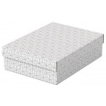 Archivační, dárková krabice "Home", bílá, 3 ks, ESSELTE