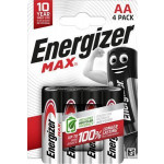 Baterie "Max", AA (tužková), 4 ks, ENERGIZER E300112503