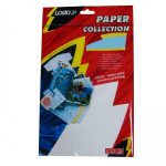 Logo etikety 48.5mm x 25.4mm, A4, matné, červené, 40 etiket, baleno po 10 ks, pro inkoustové a laserové tiskárny