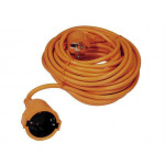 Prolužovací kabel, 1 zásuvka, 20 m, žlutý