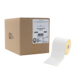 Brother termo štítky 102mm x 50mm, bílá, 1500 ks, LDE1E050102127P, pro tiskárny řady TD