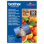 Brother Premium Glossy Photo Paper, BP71GP50, foto papír, lesklý, bílý, 10x15cm, 4x6", 260 g/m2, 50 ks, inkoustový