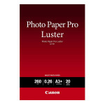 Canon Photo Paper Pro Luster, LU-101, foto papír, lesklý, 6211B008, bílý, A3+, 13x19", 260 g/m2, 20 ks, inkoustový