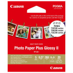 Canon Photo Paper Plus II, PP-201, foto papír, lesklý, čtvercový typ 2311B070, bílý, PIXMA TS9500, TS8200 a TS6200, 8.89x8.89cm, 3