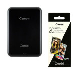 Canon ZINK Photo Paper, ZINK, foto papír, bez okrajů typ lesklý, Zero Ink typ 3214C002, bílý, 5x7,6cm, 2x3", 20 ks, termální,Canon