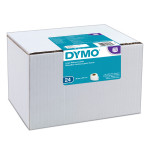 Dymo papírové štítky 89mm x 36mm, bílé, velké, 24 x 260 ks, S0722390, 24 rolí v balení, cena za balení