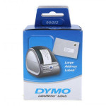 Dymo papírové štítky 89mm x 36mm, bílé, velké, 2x260 ks, 99012, S0722400
