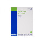 Epson Velvet Fine Art Paper, C13S042096, umělecký papír, sametový, bílý, A2, 260 g/m2, 25 ks, inkoustový