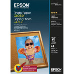 Epson Photo Paper, C13S042538, foto papír, lesklý, bílý, A4, 200 g/m2, 20 ks, inkoustový