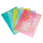 Desky s drukem "FO-CBF05", mix barev, A4, PP, 180 micron, FLEXOFFICE