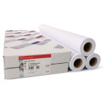 Canon-Océ IJM009, 2", Roll Paper Draft, matný, 36", 3-pack, 7675B042, 75 g/m2, papír, 914mmx50m, bílý, pro čárové kreslení a náhle