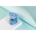 Ořezávátko "Flexio", modrá, stolní, na baterie, FLEXOFFICE OW-1162