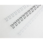 Hřbet „MultiBind 21“, bílá, drátový, 14 mm, 130 listů, GBC