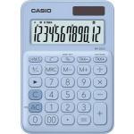 Kalkulačka stolní, 10 místný displej, CASIO "MS 20UC", světle modrá