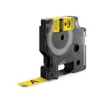 Páska, nylon, 12 mm x 3,5 m, DYMO "D1, žlutá-černá