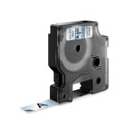 Páska, 12 mm x 7 m, DYMO "D1", průhledná-černá