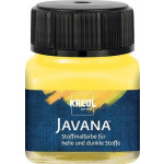 Barva na světlý a tmavý textil, žlutá, 20 ml, JAVANA, KREUL