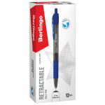 Berlingo, pero automatické kuličkové, modré, 12ks, 0.7mm, Classic Pro