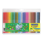 Centropen, sada popisovačů 7790, color, 24ks, 1mm, válcový hrot odolný proti zatlačení
