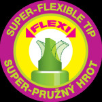 Centropen, zvýrazňovač 8542, růžový, 10ks, 1-5mm, se super pružným hrotem, cena za 1ks, DOPRODEJ