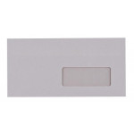 Obálka, LA4 DL, eco-friendly, samolepicí s klopou - přehybová, s okénkem vpravo, VICTORIA